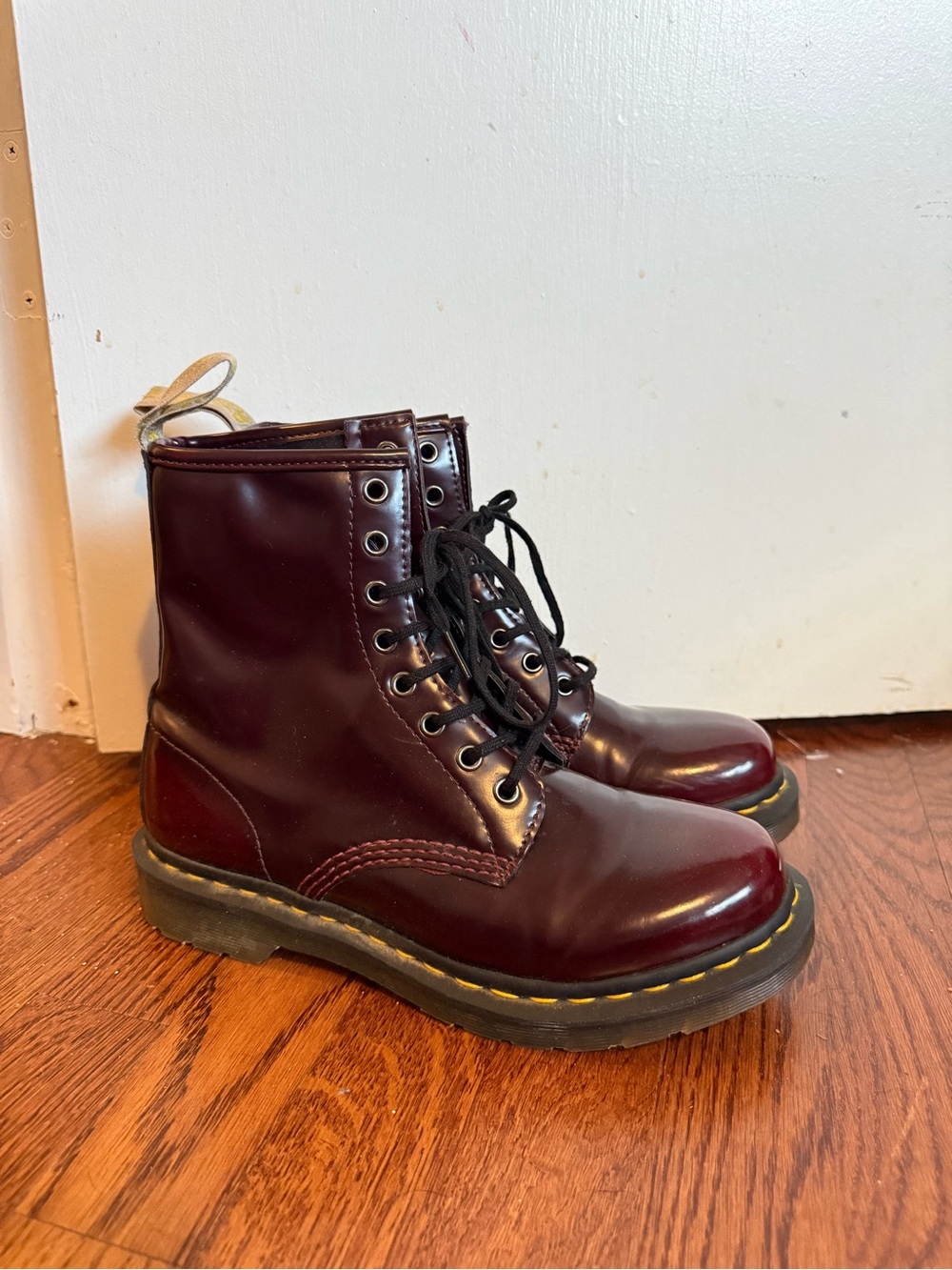 Dr. Martens 1460 oxblood red lace up boots size women’s 8